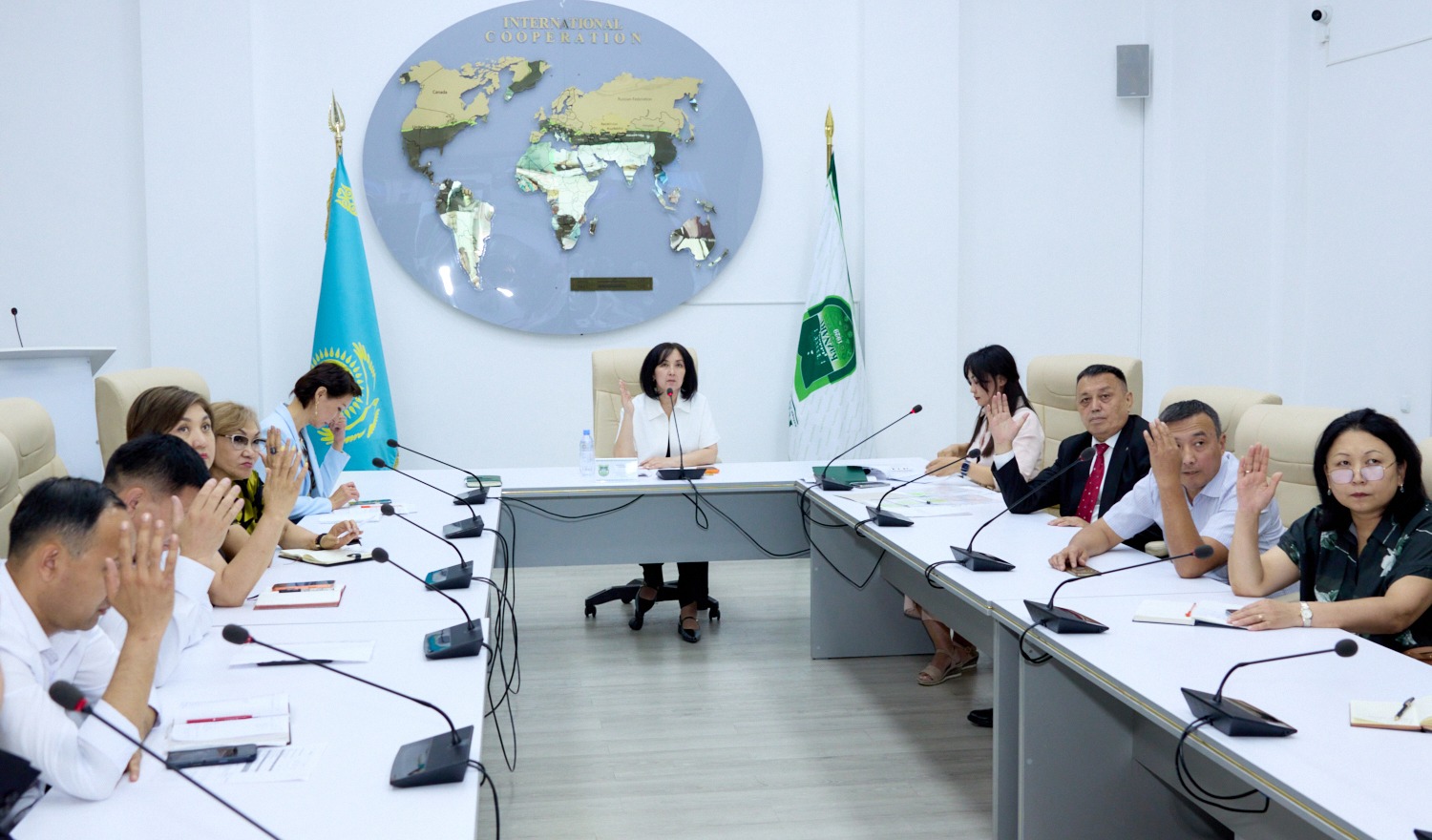 KazNARU-да РЕСПУБЛИКАЛЫҚ ОҚУ-ӘДІСТЕМЕЛІК КЕҢЕСІНІҢ «АУЫЛ ШАРУАШЫЛЫҒЫ ЖӘНЕ БИОРЕСУРСТАР», «ВЕТЕРИНАРИЯ» БАҒЫТТАРЫ БОЙЫНША ОӘБ–ЖБТ III МӘЖІЛІСІ ӨТТІ
